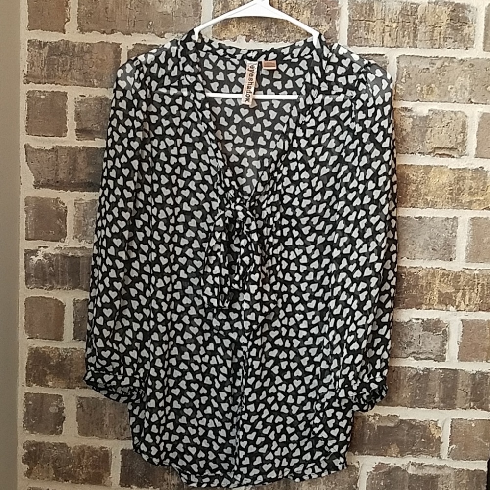 💥🎪❤Eyeshadow Heart Blouse